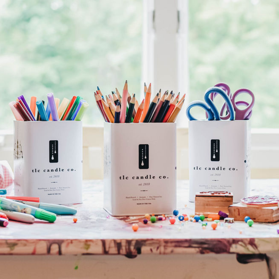 The MM House Candle — Belgian Linen & White Tea