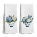 The MM Chinoiserie Kitchen Towels — Hydrangea