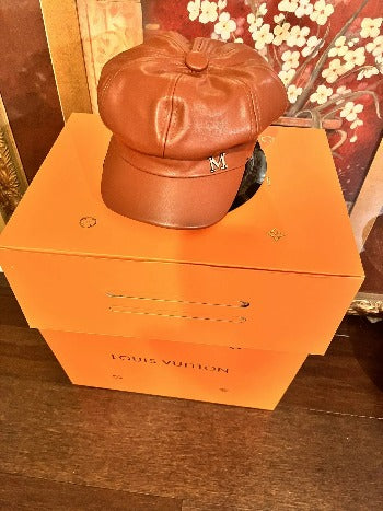 The MM Heritage Leather Beret