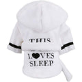 The MM Pet Robe — Blanc