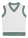 The MM Striped Sweater Vest