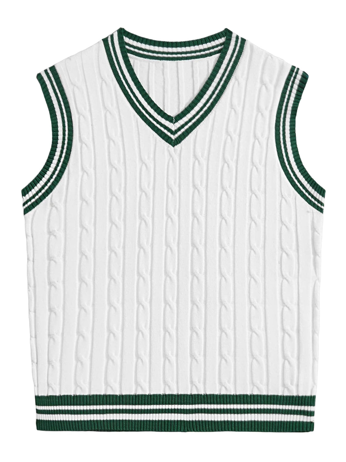 The MM Striped Sweater Vest