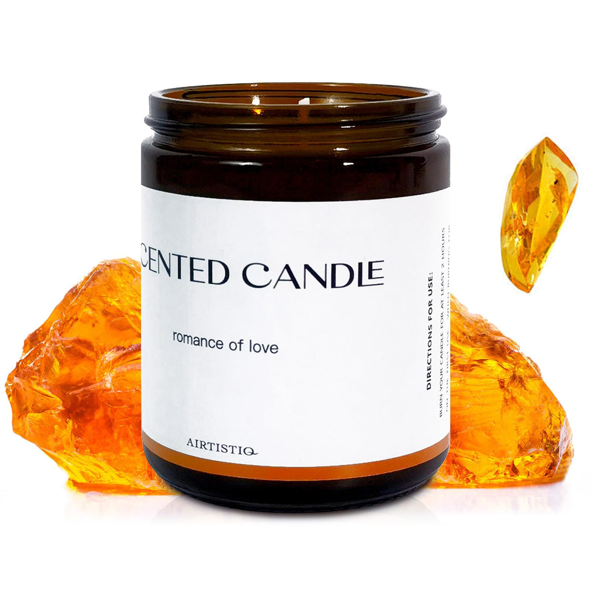 The Mallon & McRae| House Candle Collection — Amber Noir