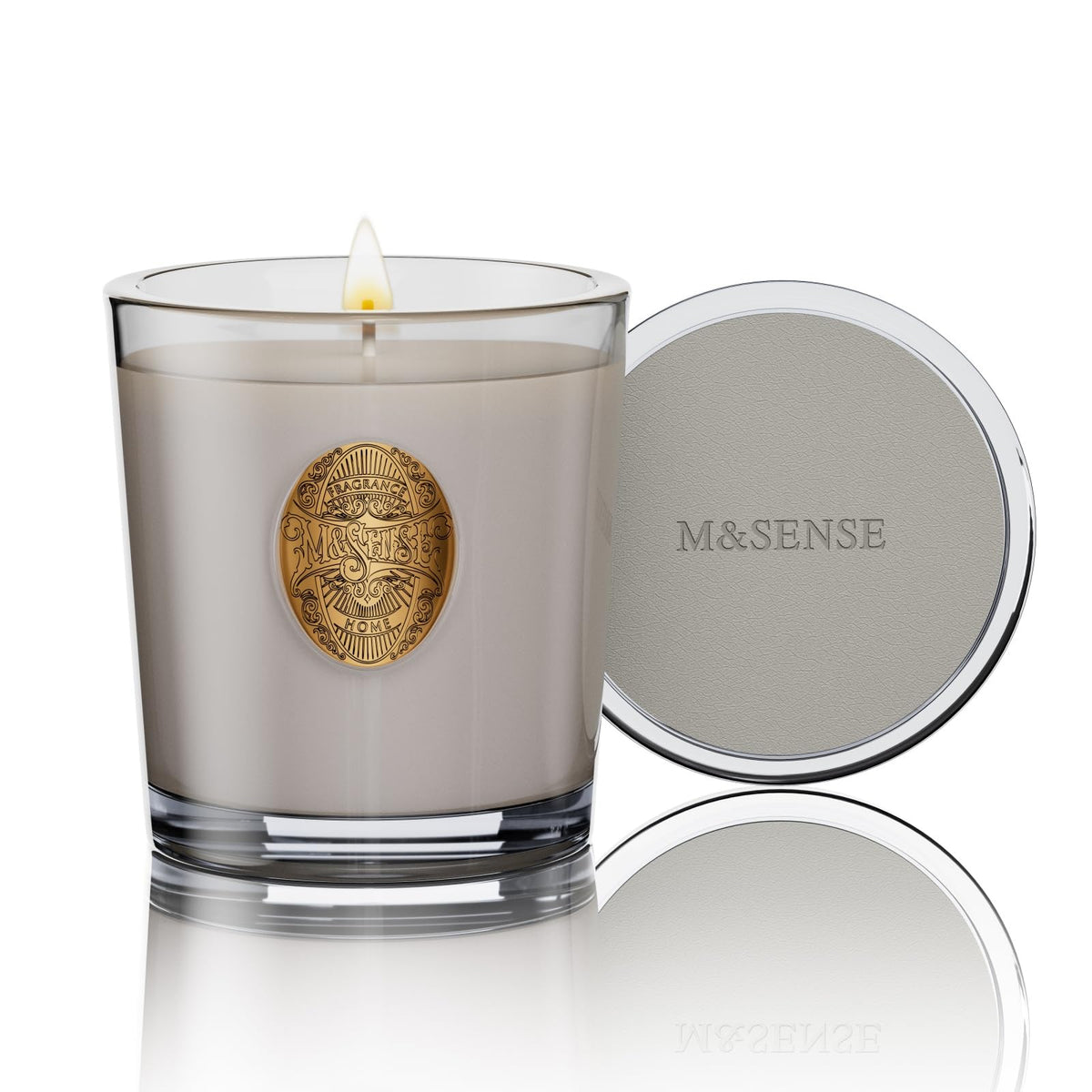 The MM House Candle — Coconut & Grey