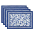The MM Chinoiserie Placemats — Blue Floral