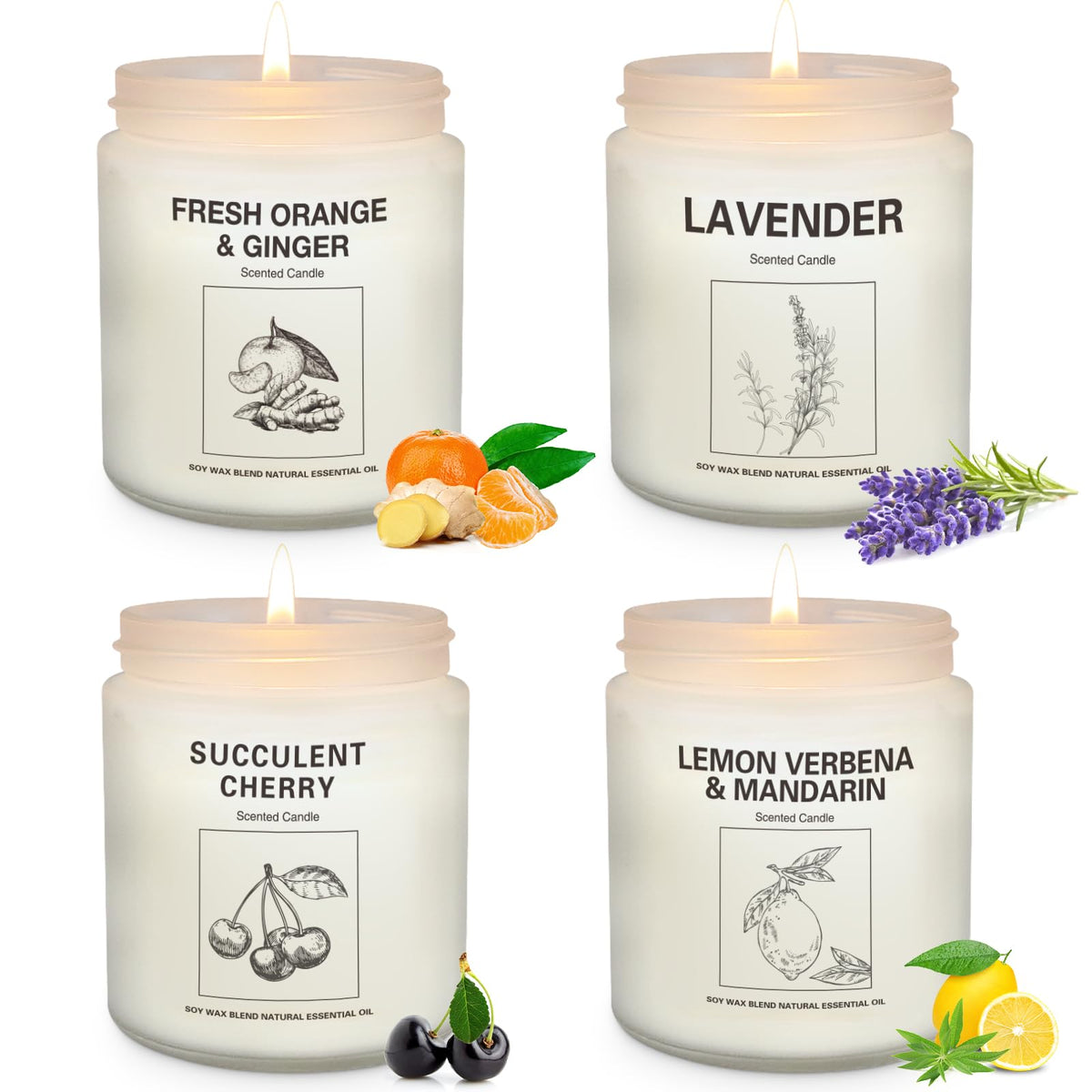 The MM |House Candle Collection — Botanicals and Essences Collection