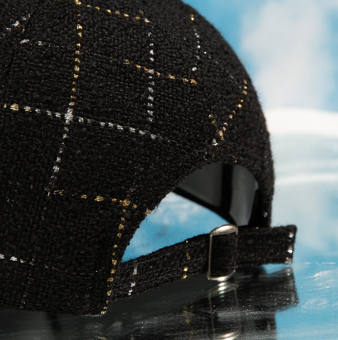 The MM Plaid Cap — Monogram