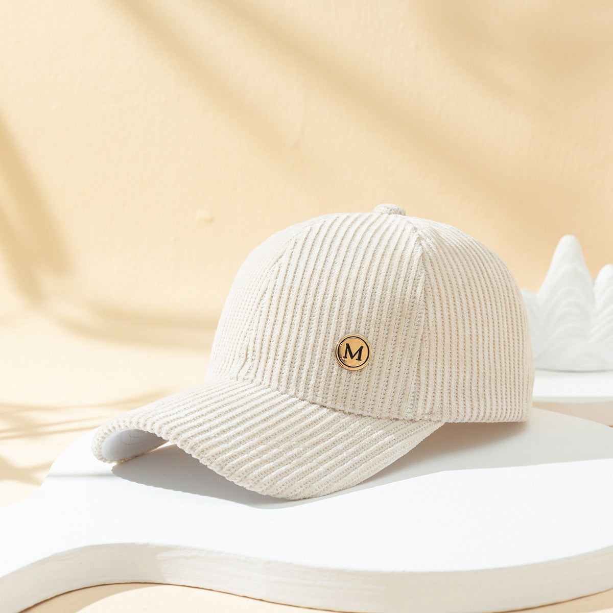 The MM Corduroy Cap — Metal Monogram