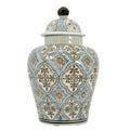 The MM Ginger Jar — Hand-Painted Mosaic
