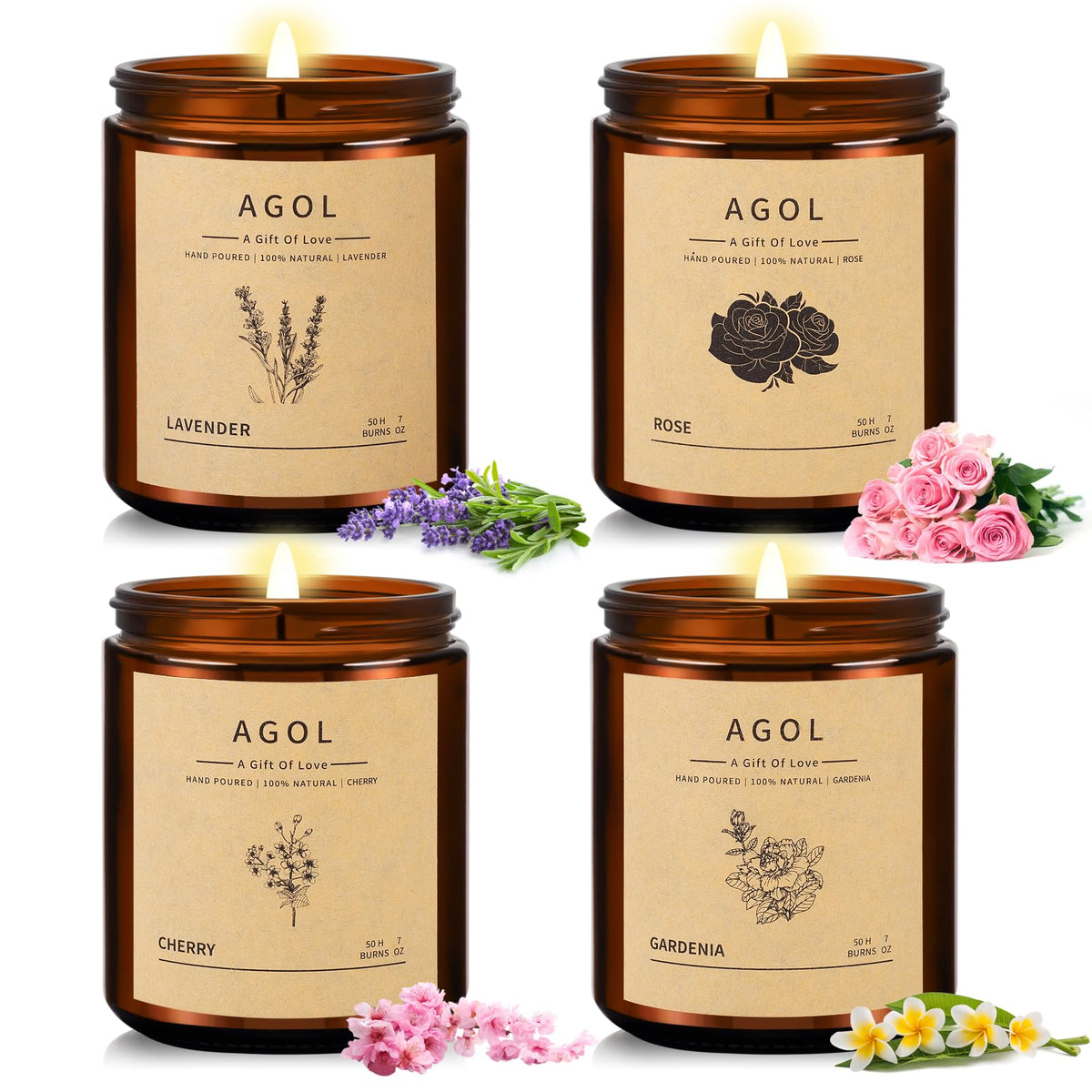 The M & M Signature |House Candle — Intense Amber Collection